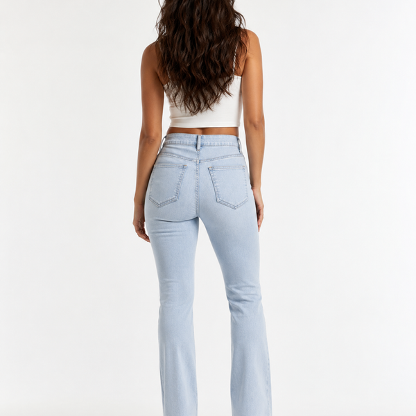Jean Flare Taille Haute Sculptant