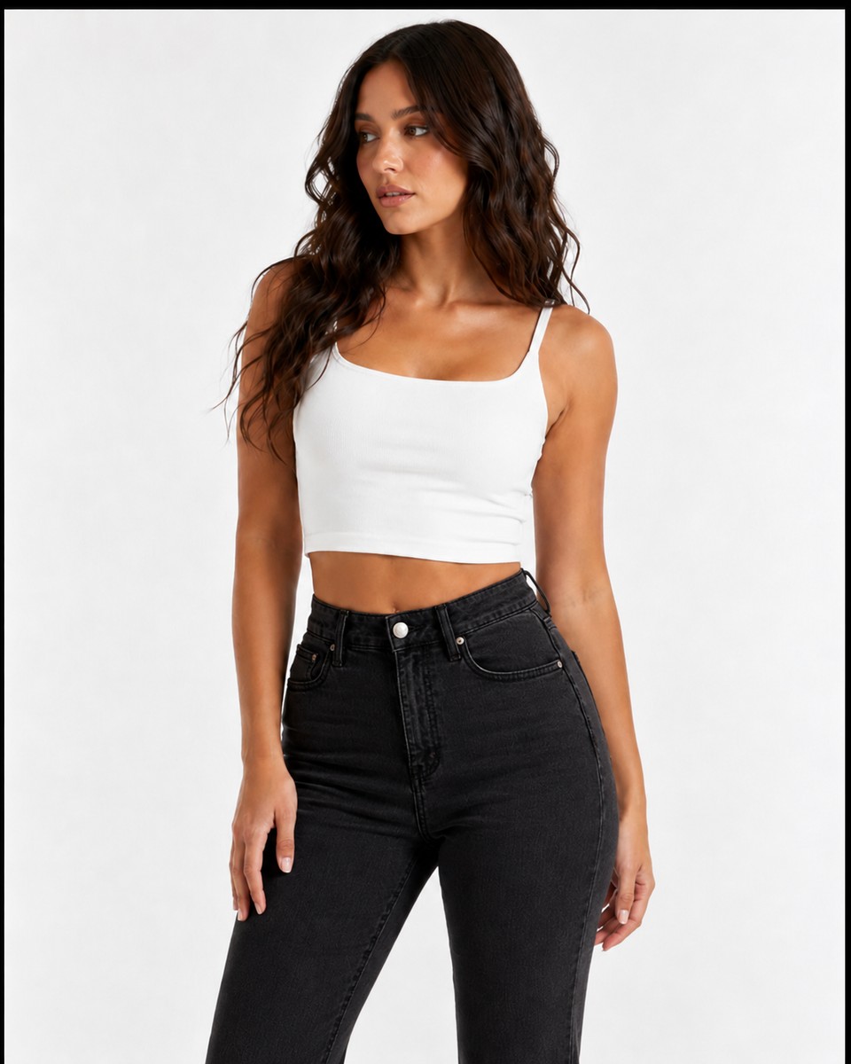 Jean Flare Taille Haute Sculptant
